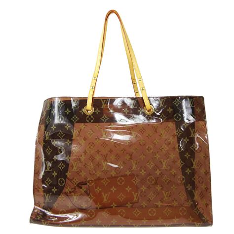 louis vuitton see through handbag|louis vuitton bag transparent.